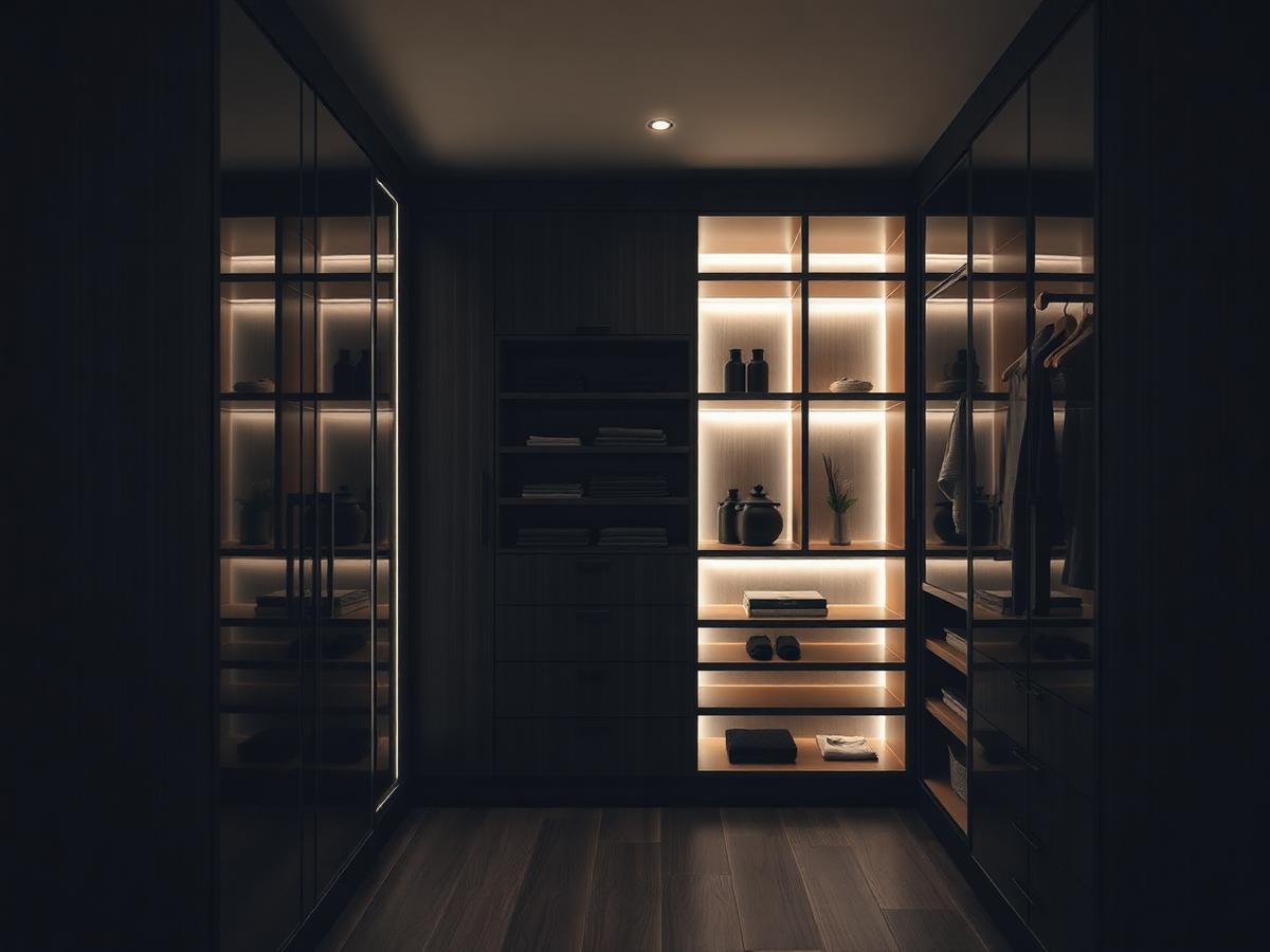 Closets e dormitórios